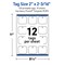 Avery Printable Arched Square Printable Tags, Sure Feed Technology, 2" x 2-3/16", Matte White Cardstock, Print-to-The-Edge, Laser/Inkjet Printable, 120 Total